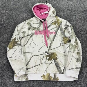 Guide Series Hoodie Womens L White Camo Gander Mountain Fleece Hunting Outdoor